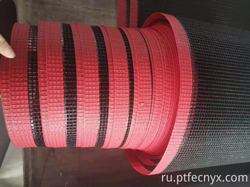 PTFE coated open mesh belt